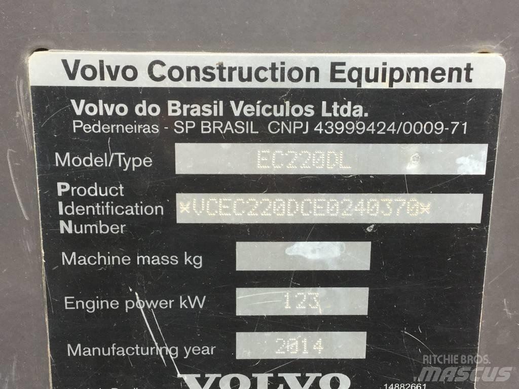 Volvo EC220DL Bagri goseničarji