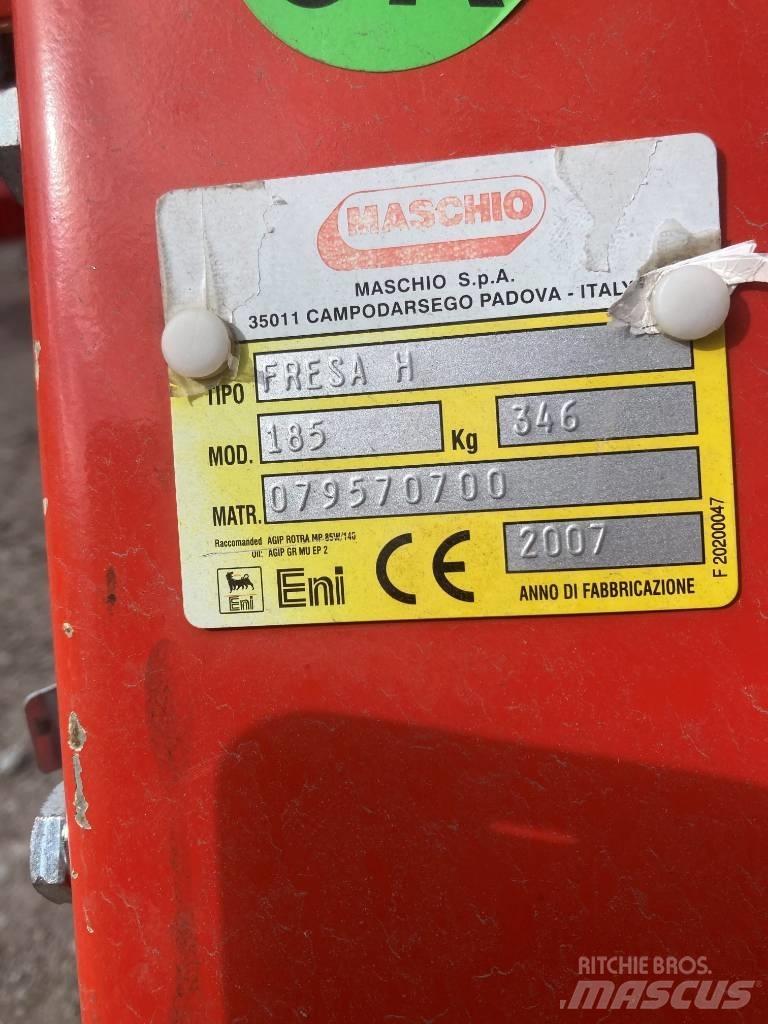Maschio 185 Ostali priključki in naprave za pripravo tal