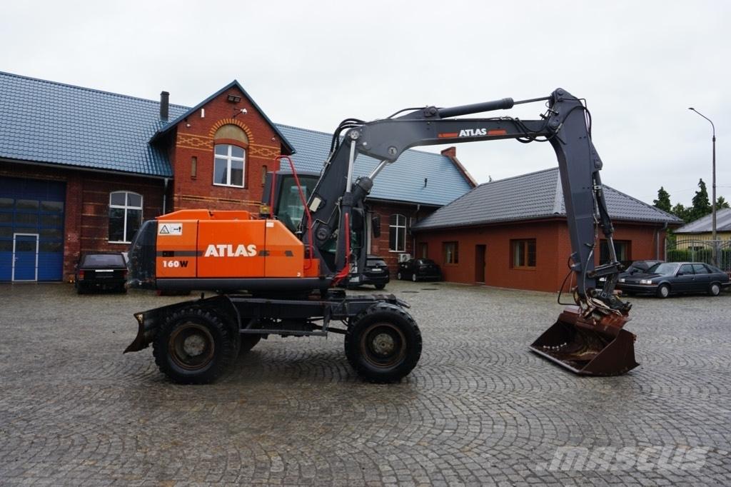 Atlas 160 W Bagri na kolesih