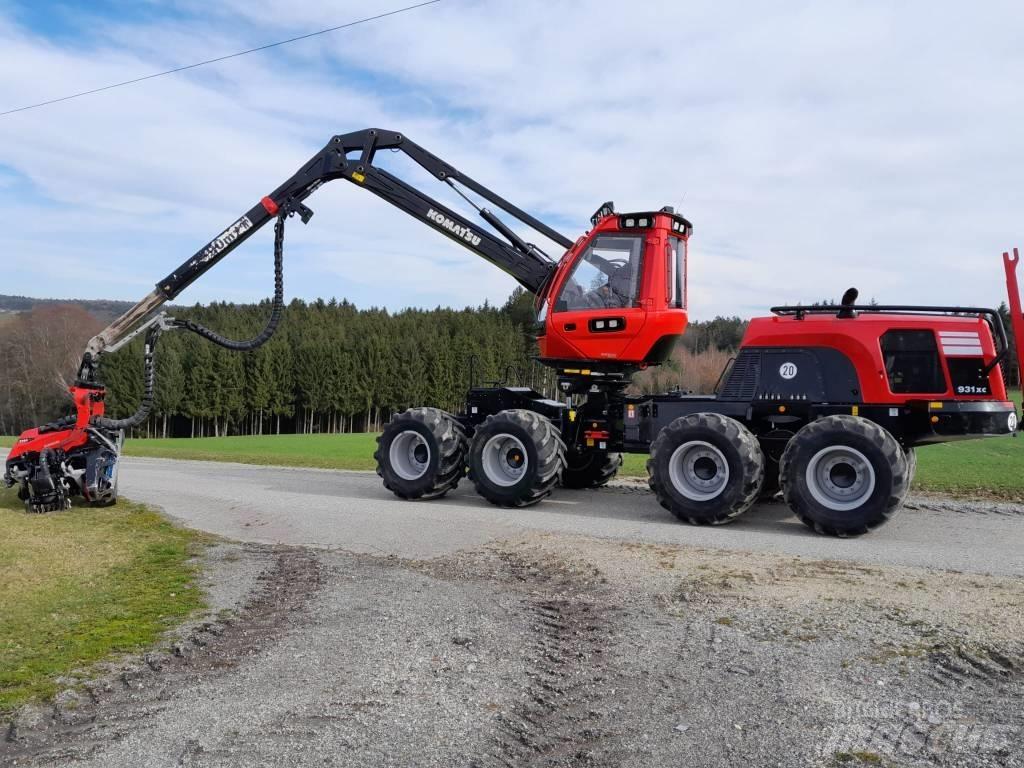 Komatsu 931xc Harvesterji