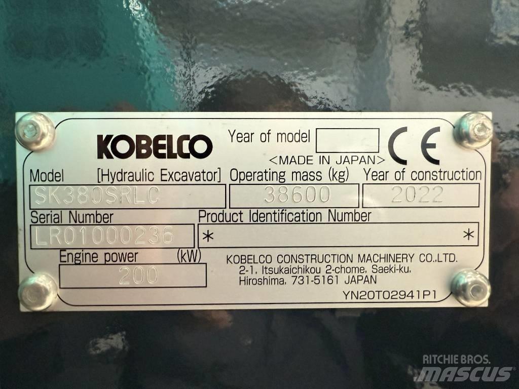 Kobelco SK380SRLC Bagri goseničarji