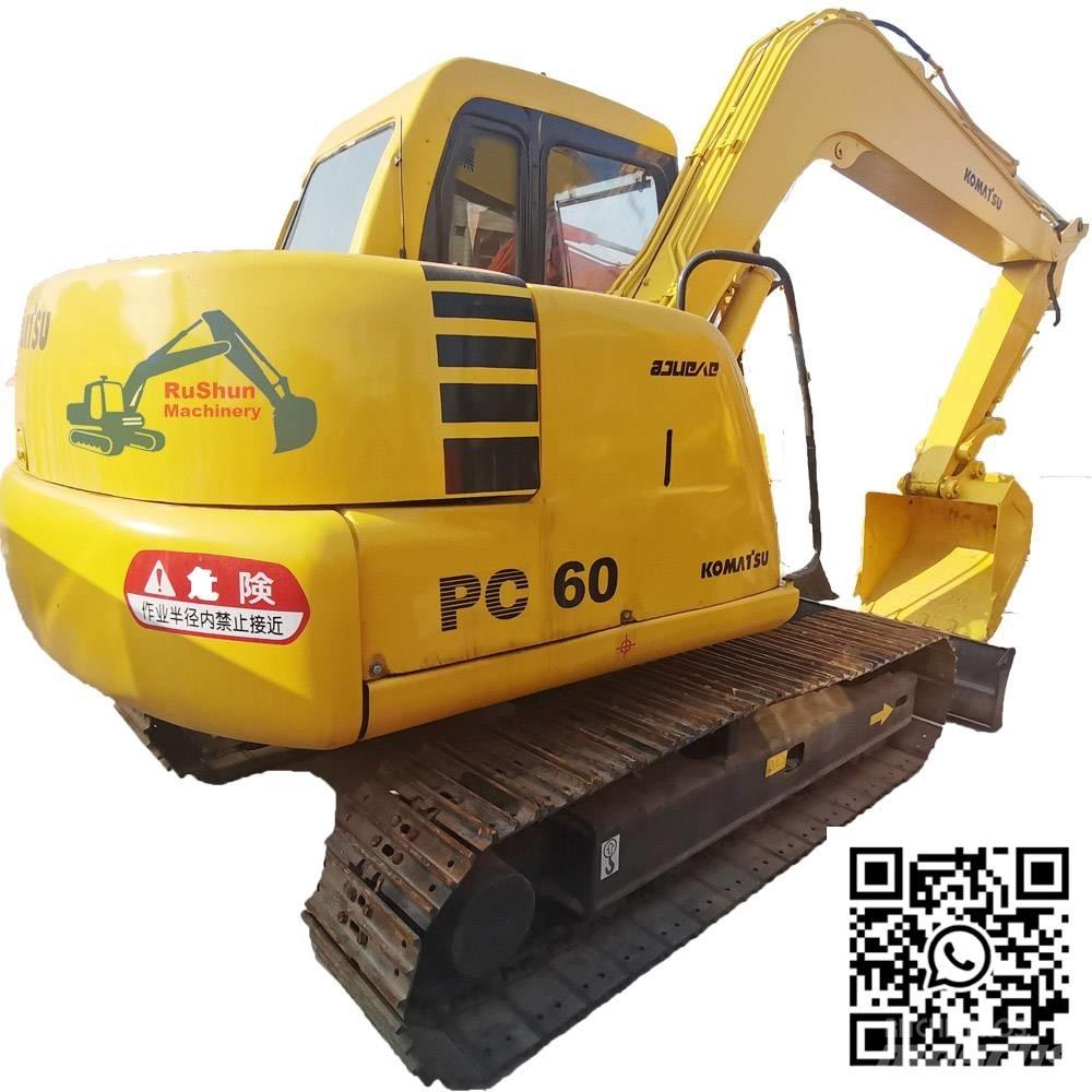 Komatsu PC60 Mini bagri <7t