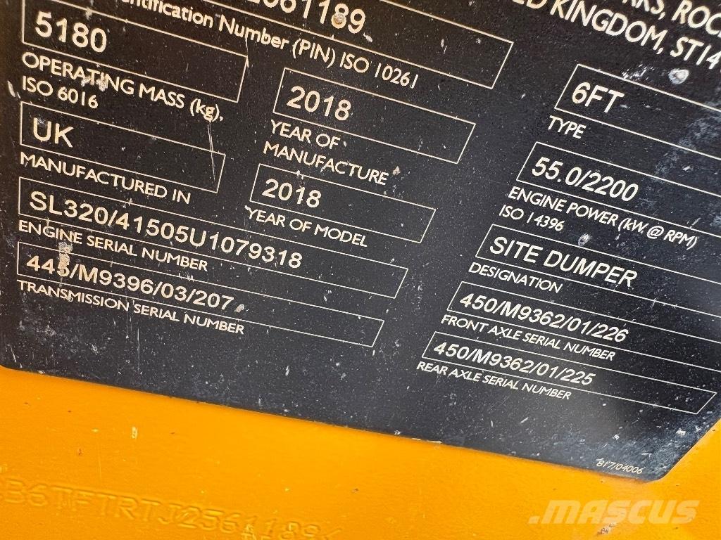 JCB 6T FT Ne cestni demperji