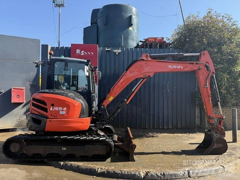 Kubota U 55-4 Mini bagri <7t
