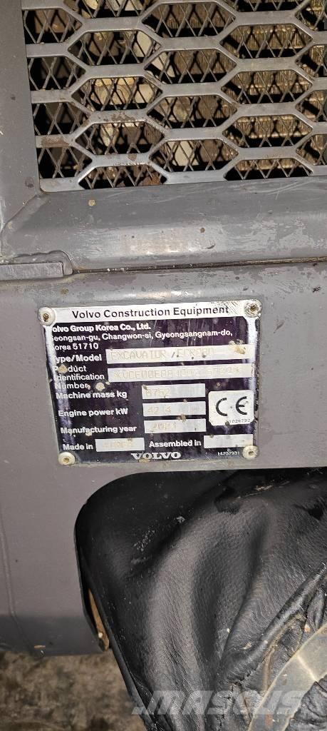 Volvo ECR 88 pro Midi bagri 7t – 12t