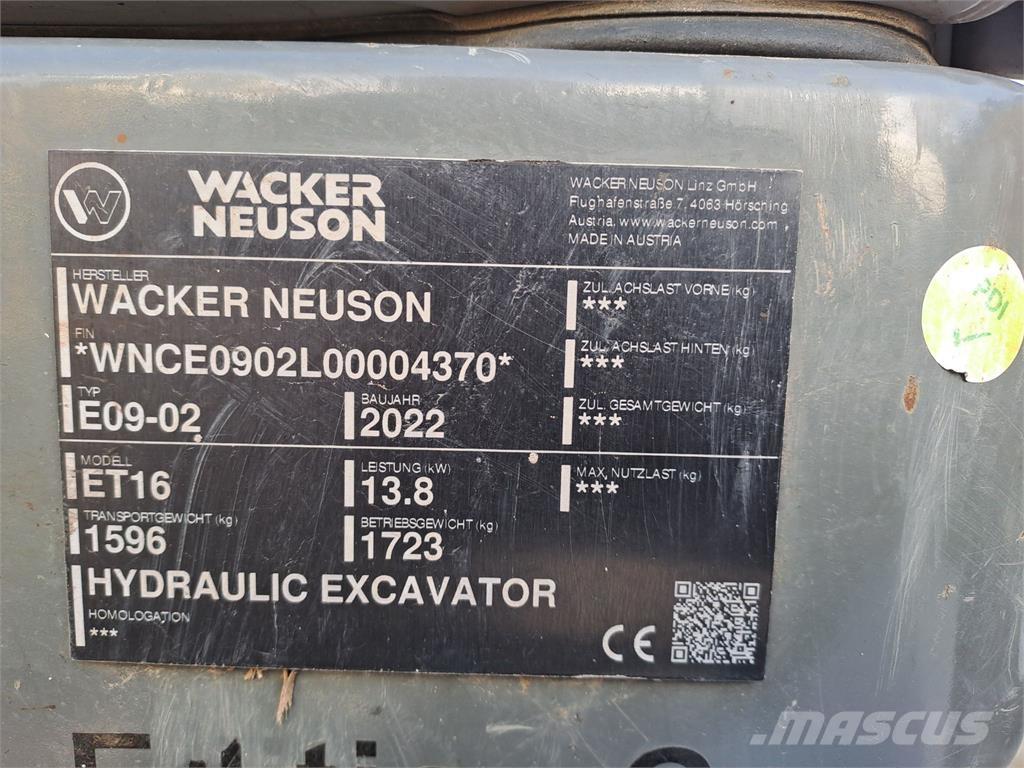 Wacker Neuson ET16 Bagri goseničarji