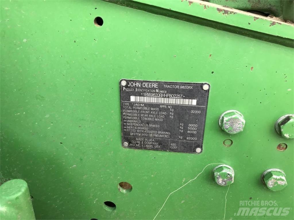 John Deere 9620RX Traktorji