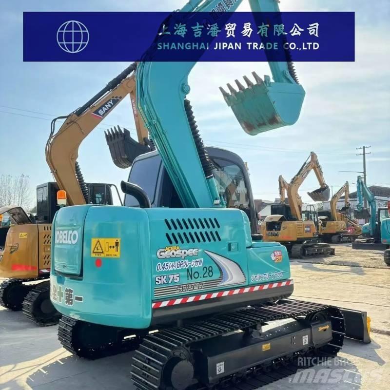 Kobelco SK 75 Midi bagri 7t – 12t