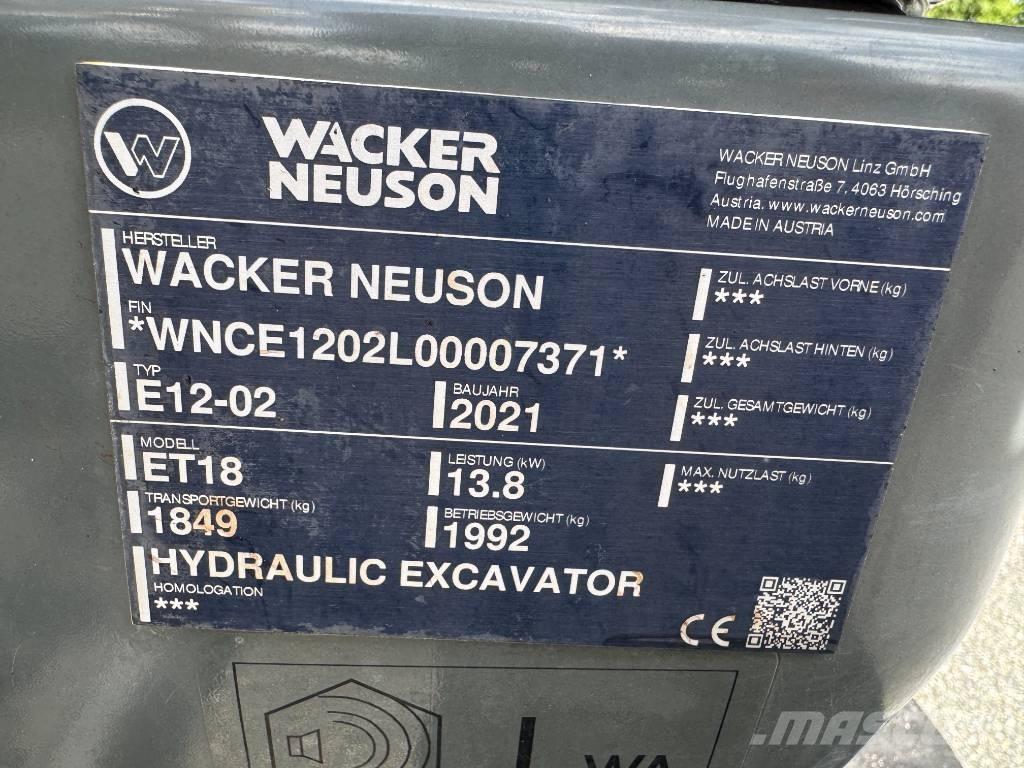 Wacker Neuson ET18 Bagri goseničarji