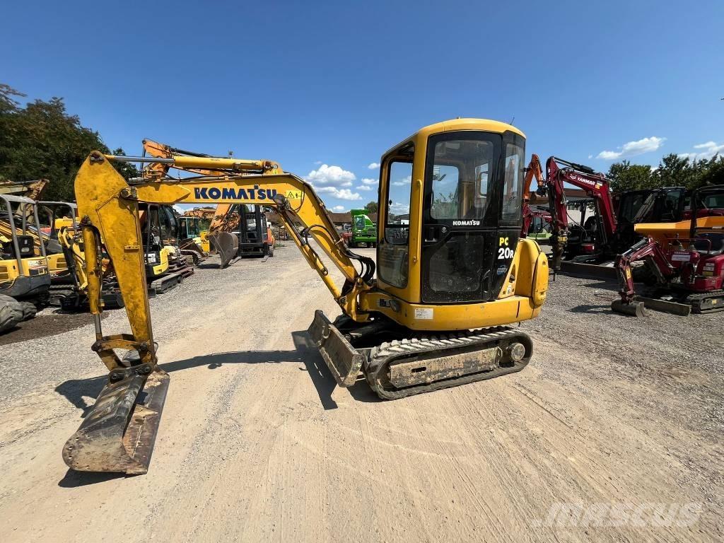 Komatsu PC 20 R-8 Mini bagri <7t