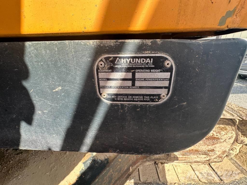 Hyundai Robex 300 LC Bagri goseničarji