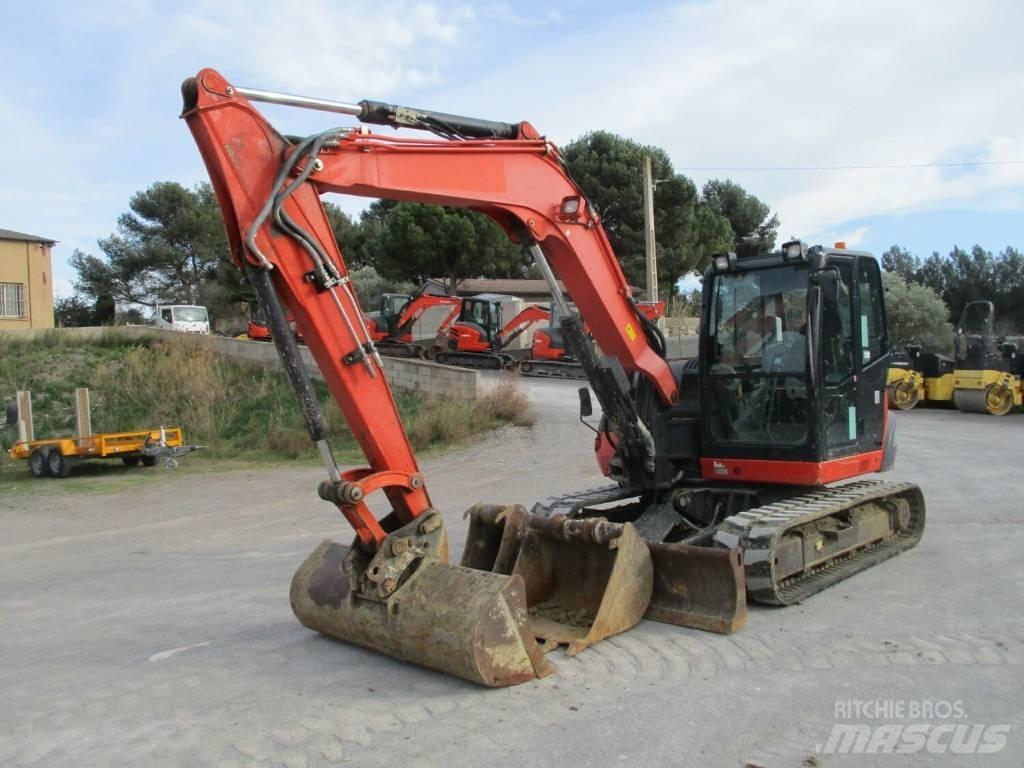 Kubota KX 080-4 Midi bagri 7t – 12t