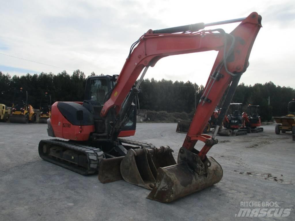 Kubota KX 080-4 Midi bagri 7t – 12t