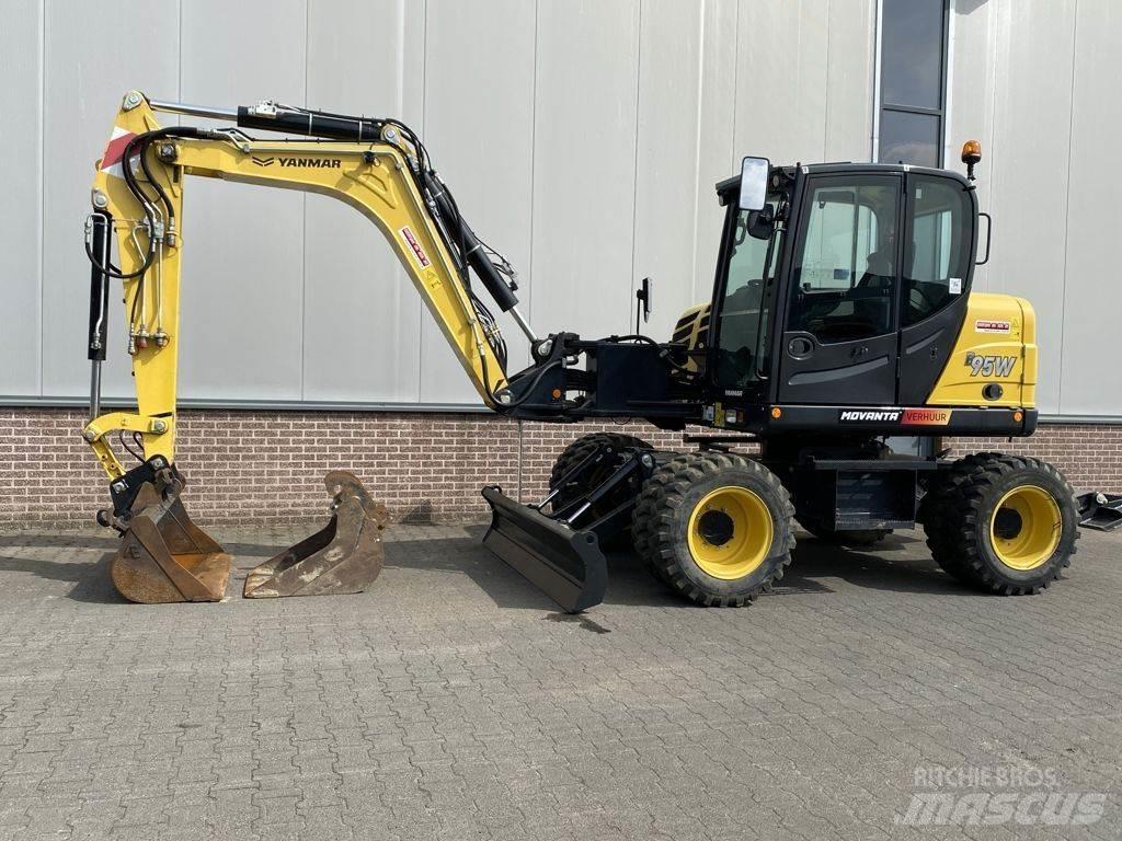 Yanmar B95W Bagri na kolesih