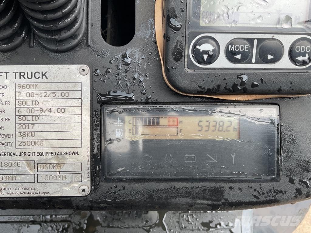 Toyota 02-FGF25 Plinski viličarji