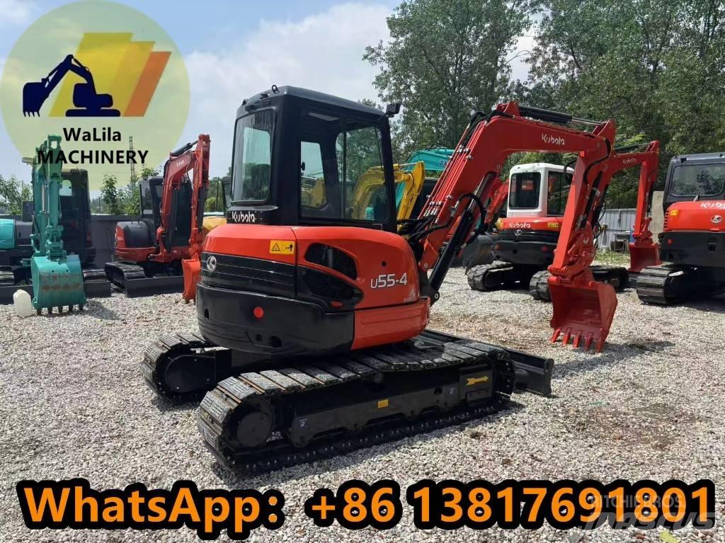Kubota U 55-4 Mini bagri <7t