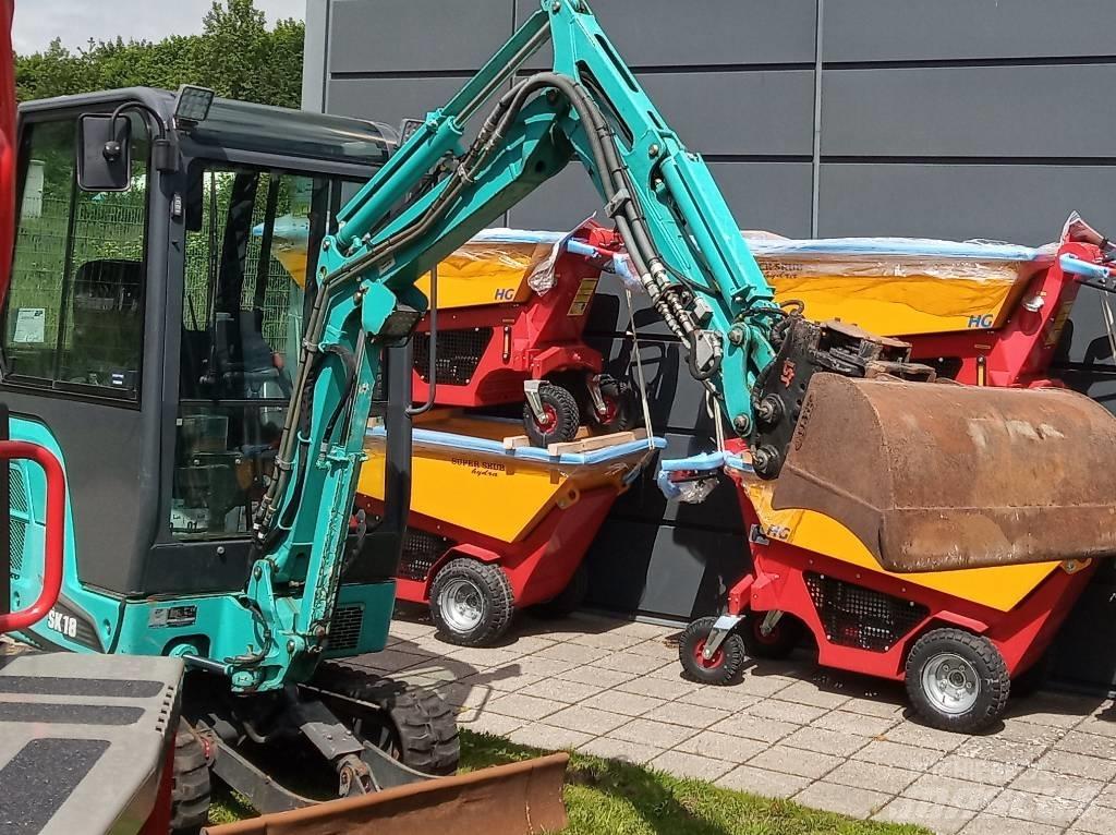 Kobelco SK 18 Mini bagri <7t