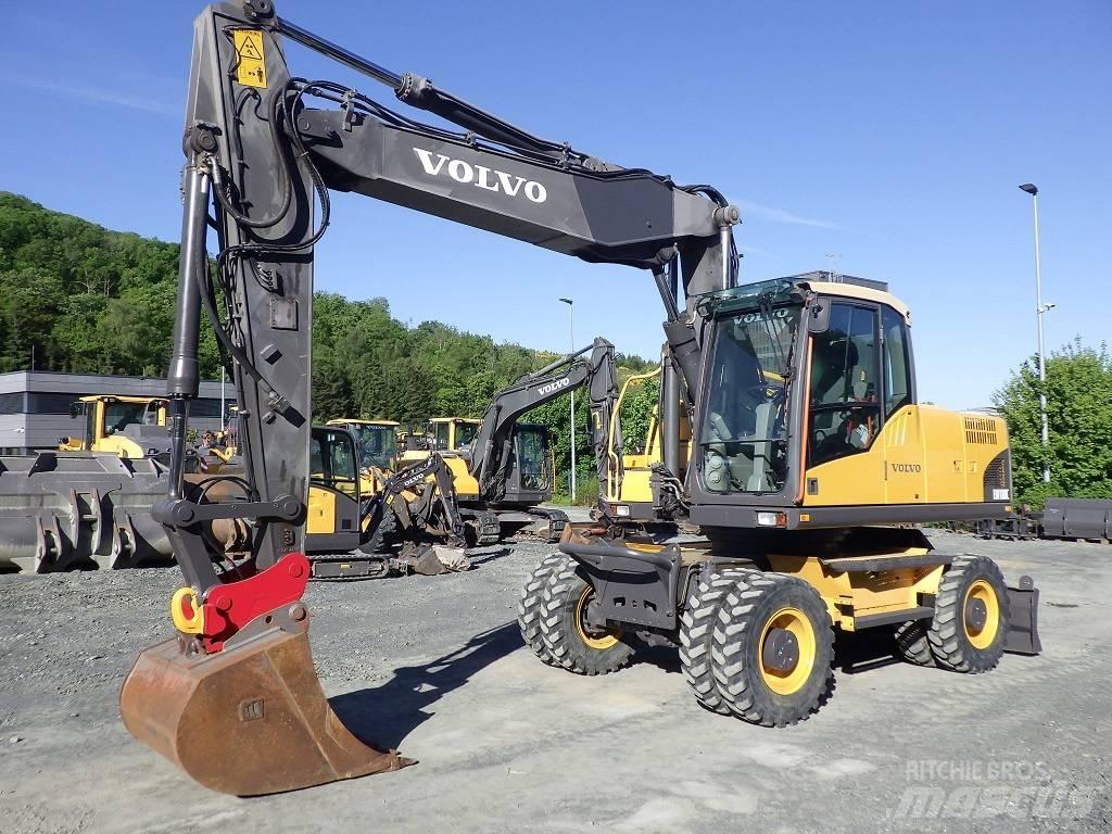Volvo EW 180 C Bagri na kolesih