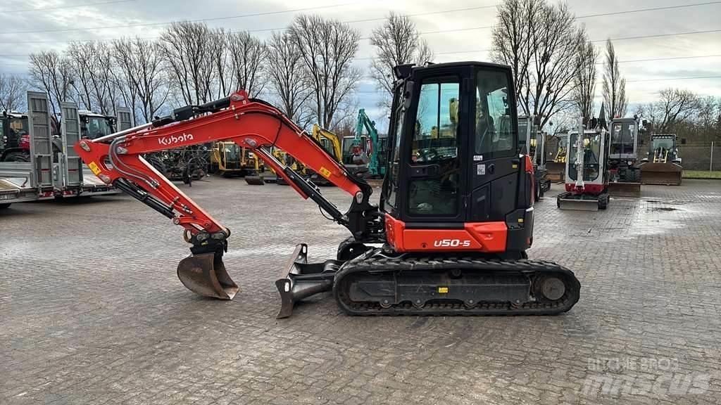 Kubota U50-5 Mini bagri <7t