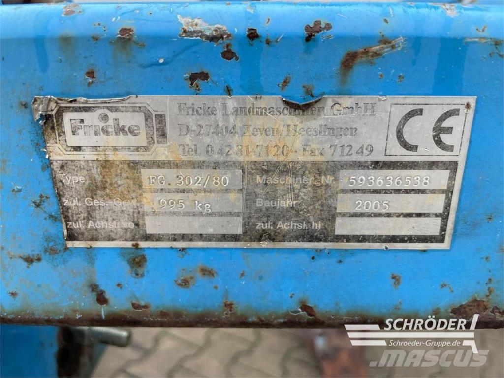 Fricke FG 302/80 Kultivatorji