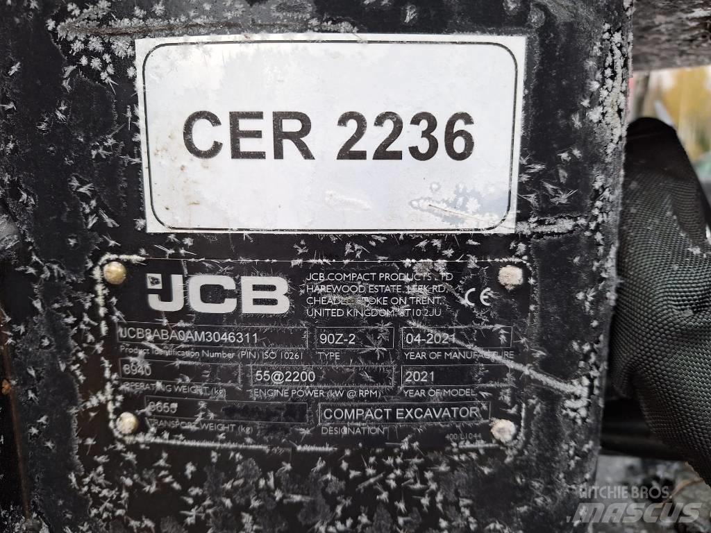 JCB 90 Z-2 Midi bagri 7t – 12t