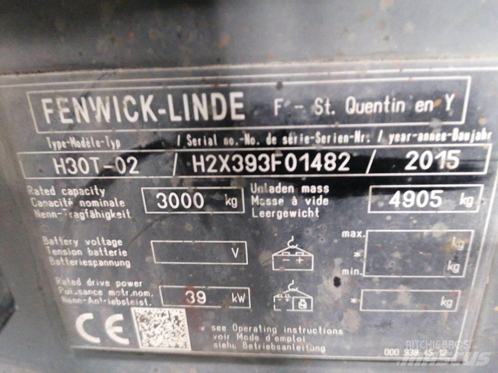 Linde H30T-02 Plinski viličarji