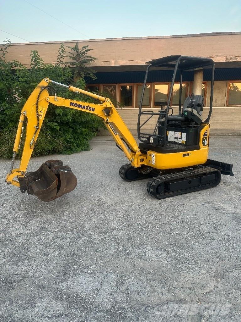 Komatsu PC16R-HS Bagri goseničarji
