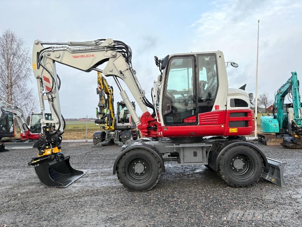 Takeuchi TB395W Bagri na kolesih