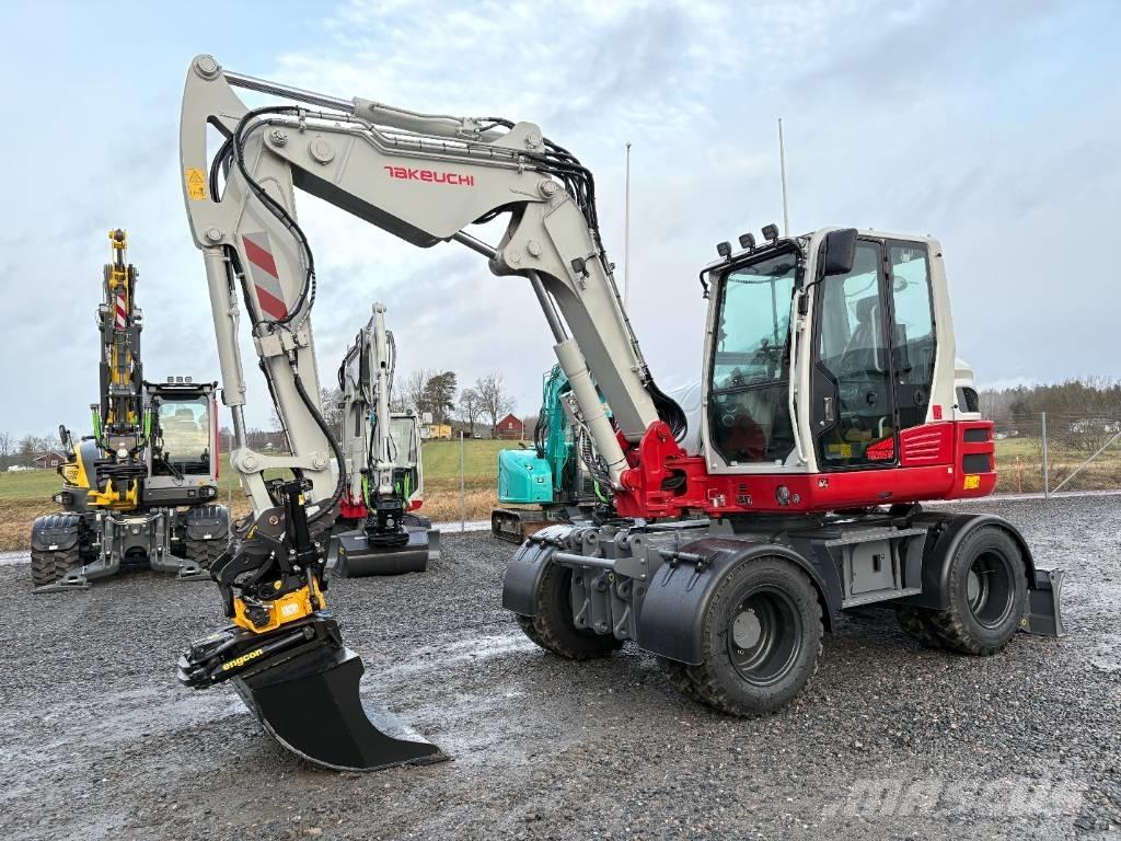 Takeuchi TB395W Bagri na kolesih
