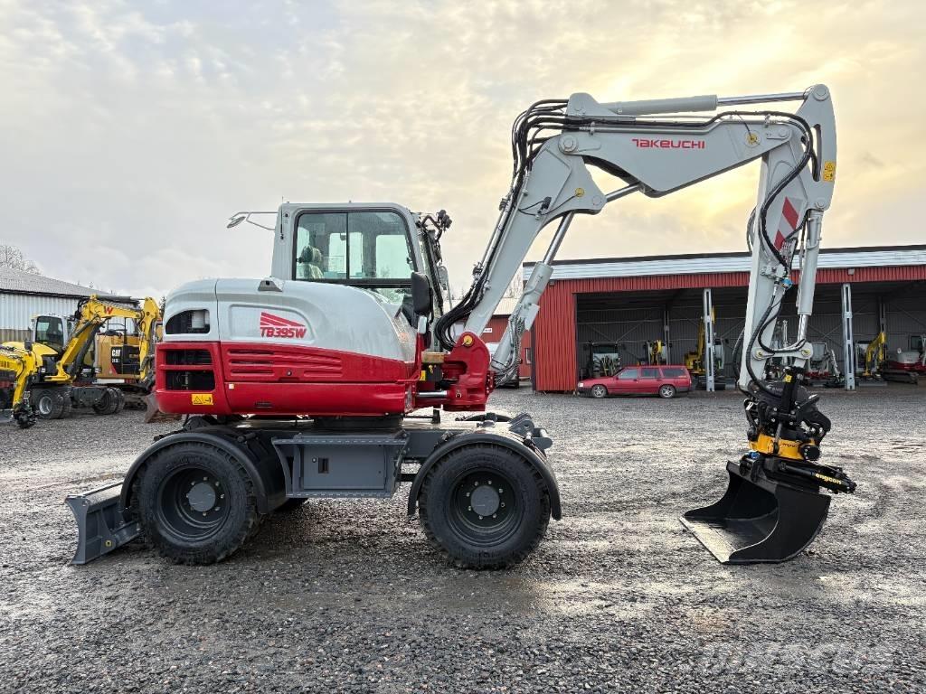 Takeuchi TB395W Bagri na kolesih