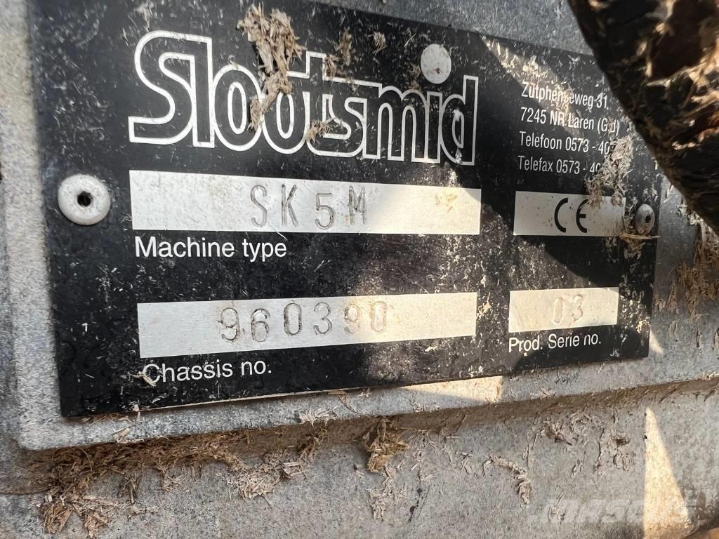 Slootsmid SK 5 M Drugi stroji in oprema za umetna gnojila