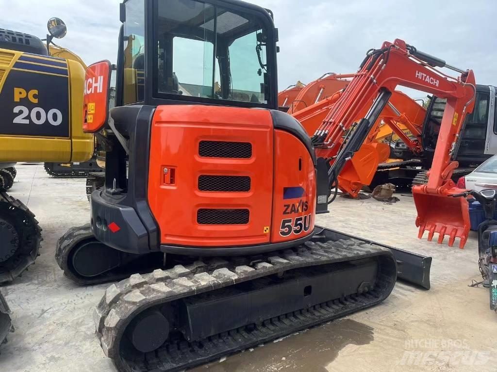 Hitachi zx55USR Mini bagri <7t