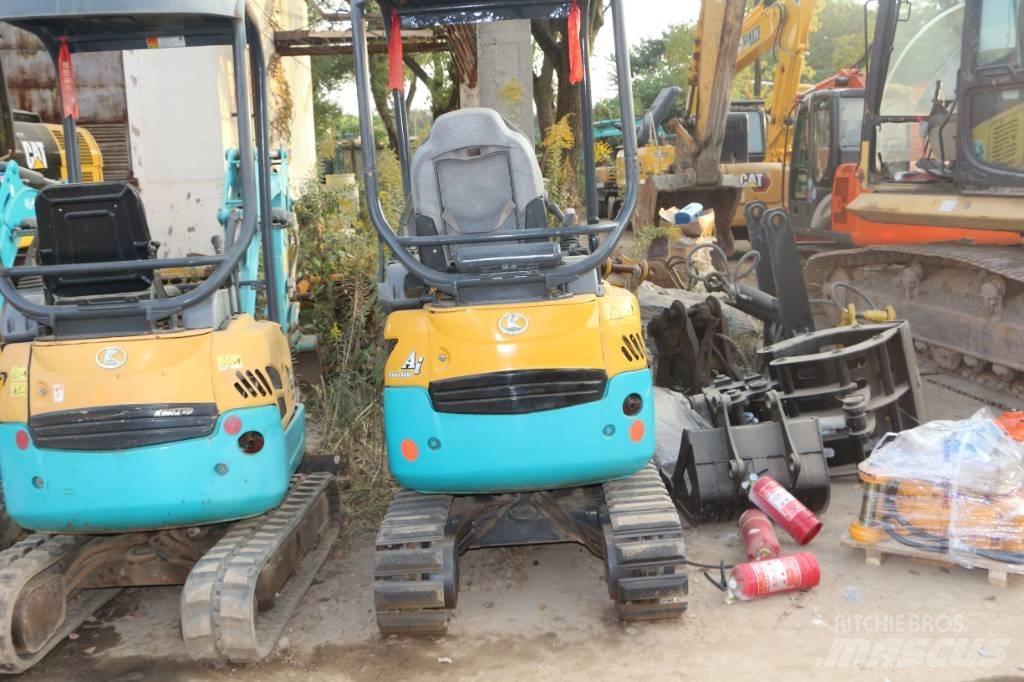 Kubota U 15 Mini bagri <7t