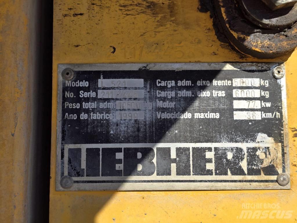 Liebherr L521 Kolesni nakladalci