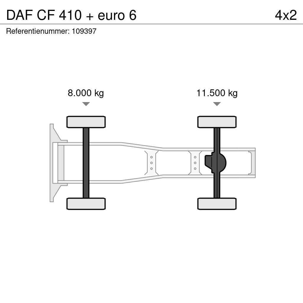 DAF CF 410 + euro 6 Vlačilci