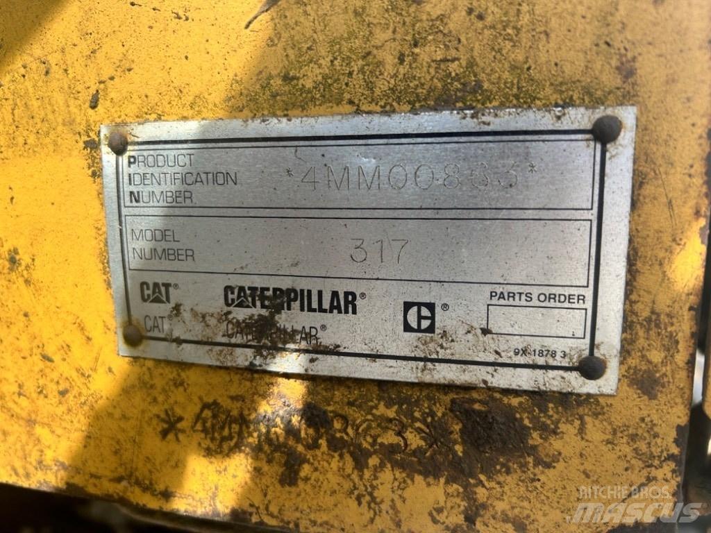 CAT 317 Bagri goseničarji