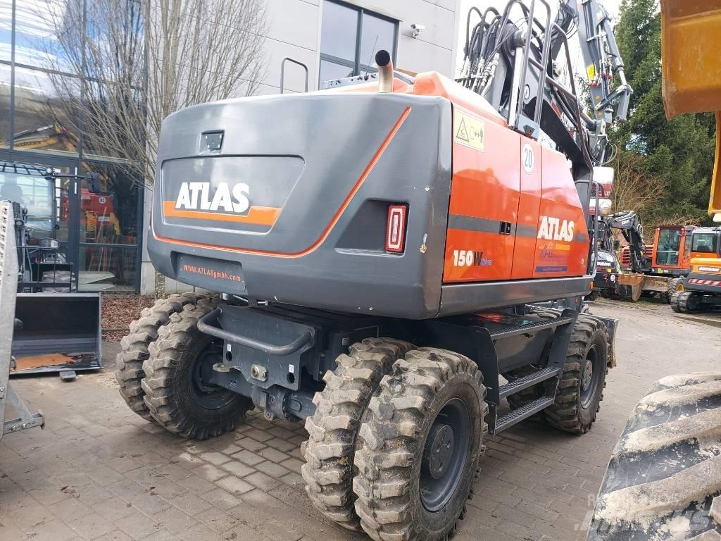 Atlas 150 W Bagri na kolesih