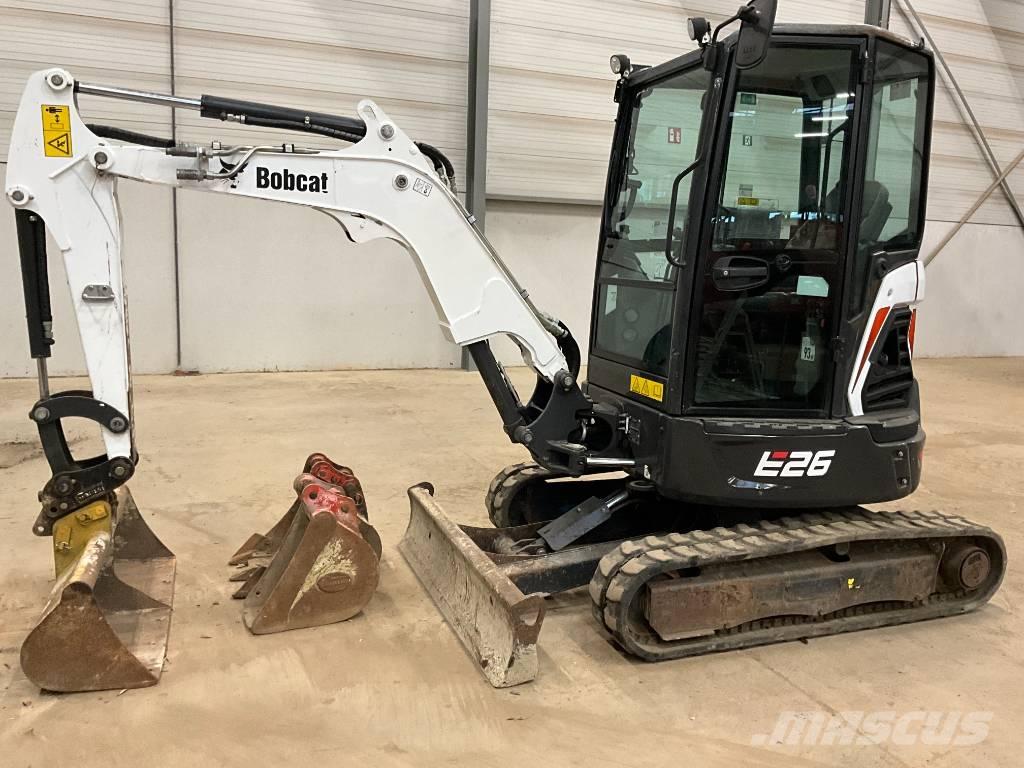 Bobcat E 26 Mini bagri <7t