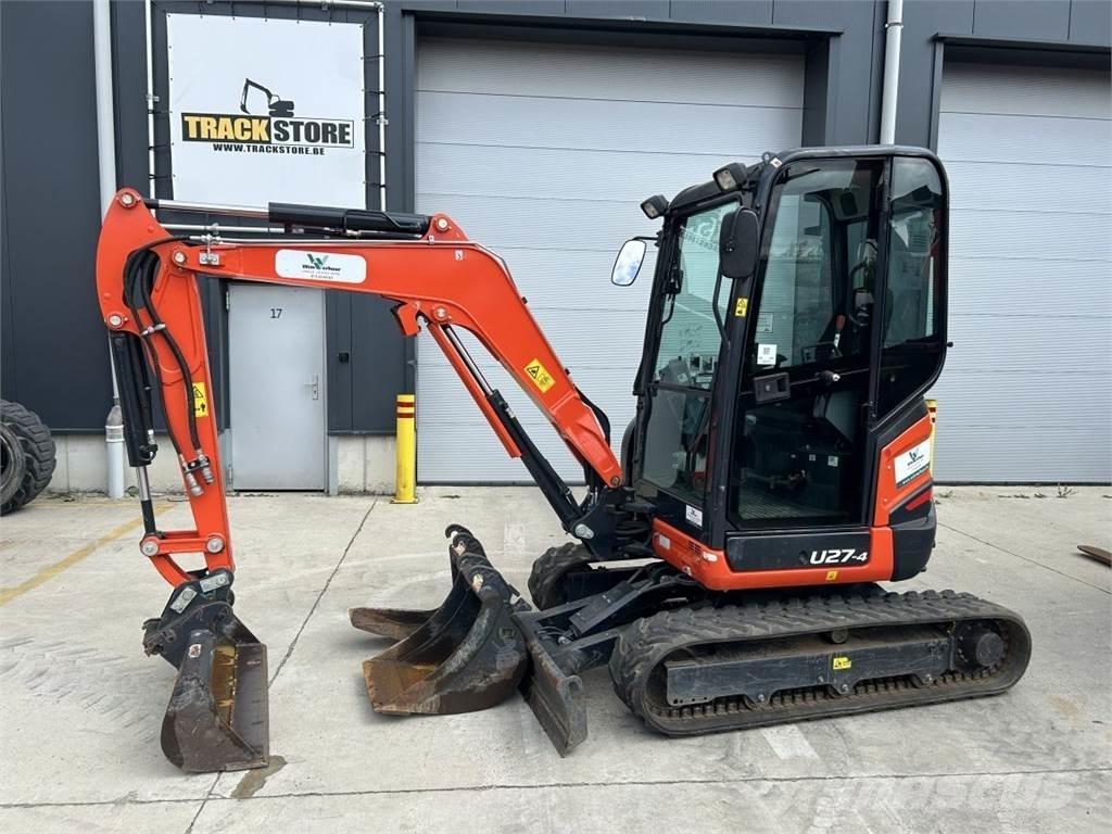 Kubota U27-4 (9691) Mini bagri <7t