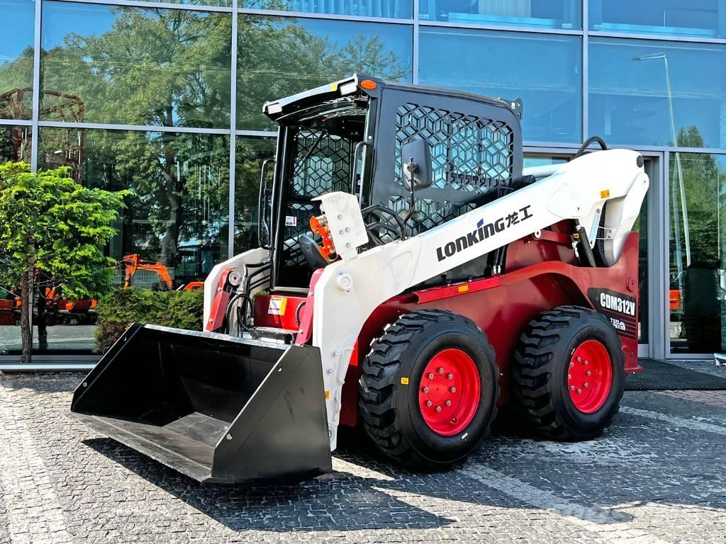 Lonking CDM312V 312V Skid steer mini nakladalci