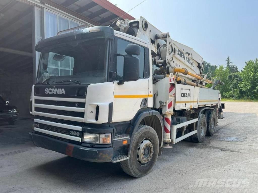 Scania P 114-380 Kamionske črpalke za beton