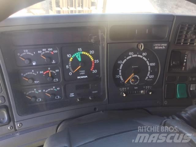 Scania 164 Kabine in notranjost