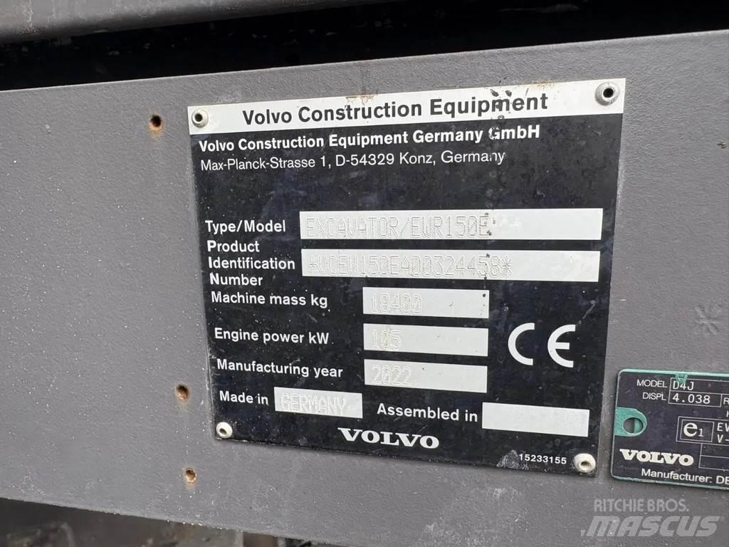 Volvo EWR150E Bagri na kolesih