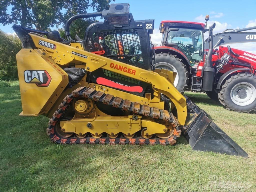 CAT 299 Skid steer mini nakladalci