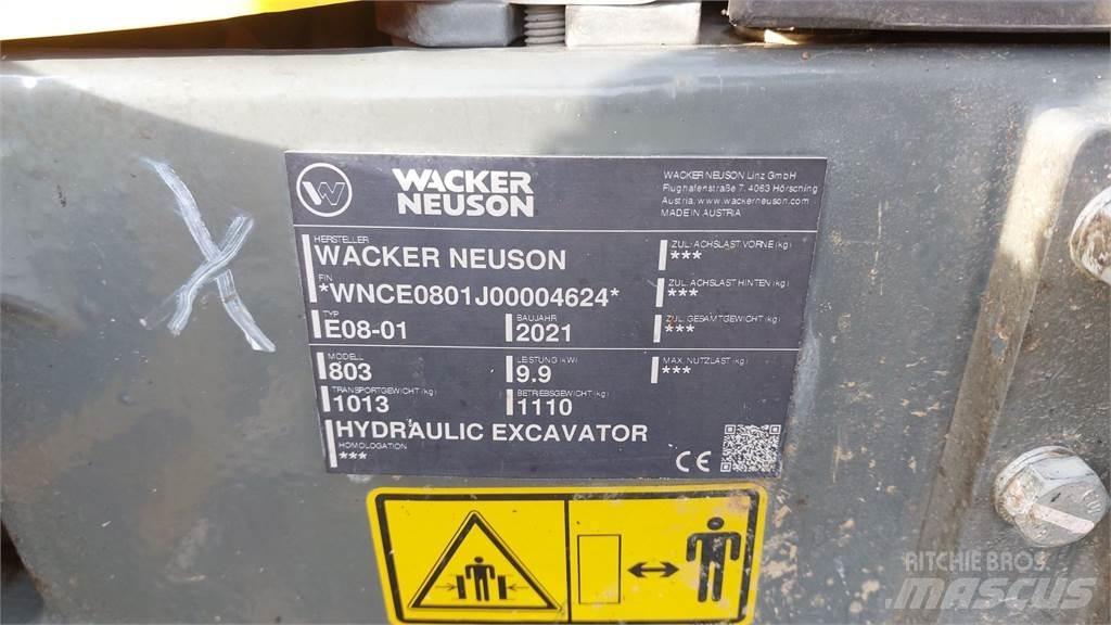 Wacker Neuson 803 Bagri goseničarji