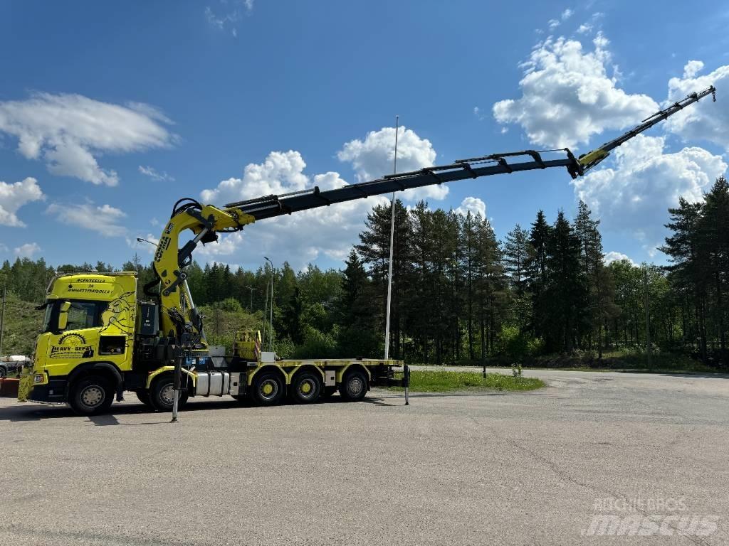 Scania R 650 10x4 Tovornjaki z žerjavom
