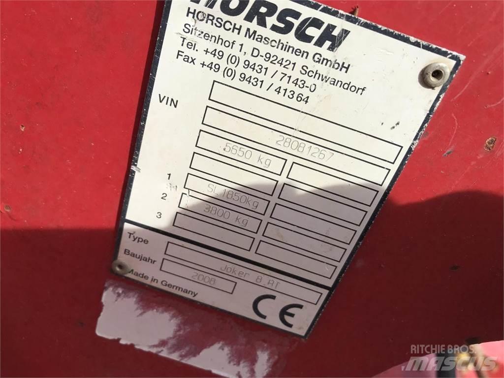 Horsch JOKER 8 RT Kolutne brane