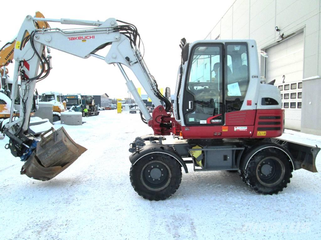 Takeuchi TB 295 W Bagri na kolesih