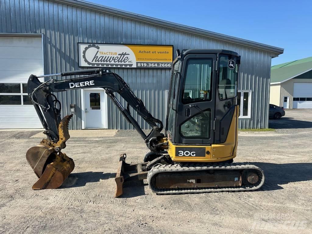 John Deere 30G Mini bagri <7t