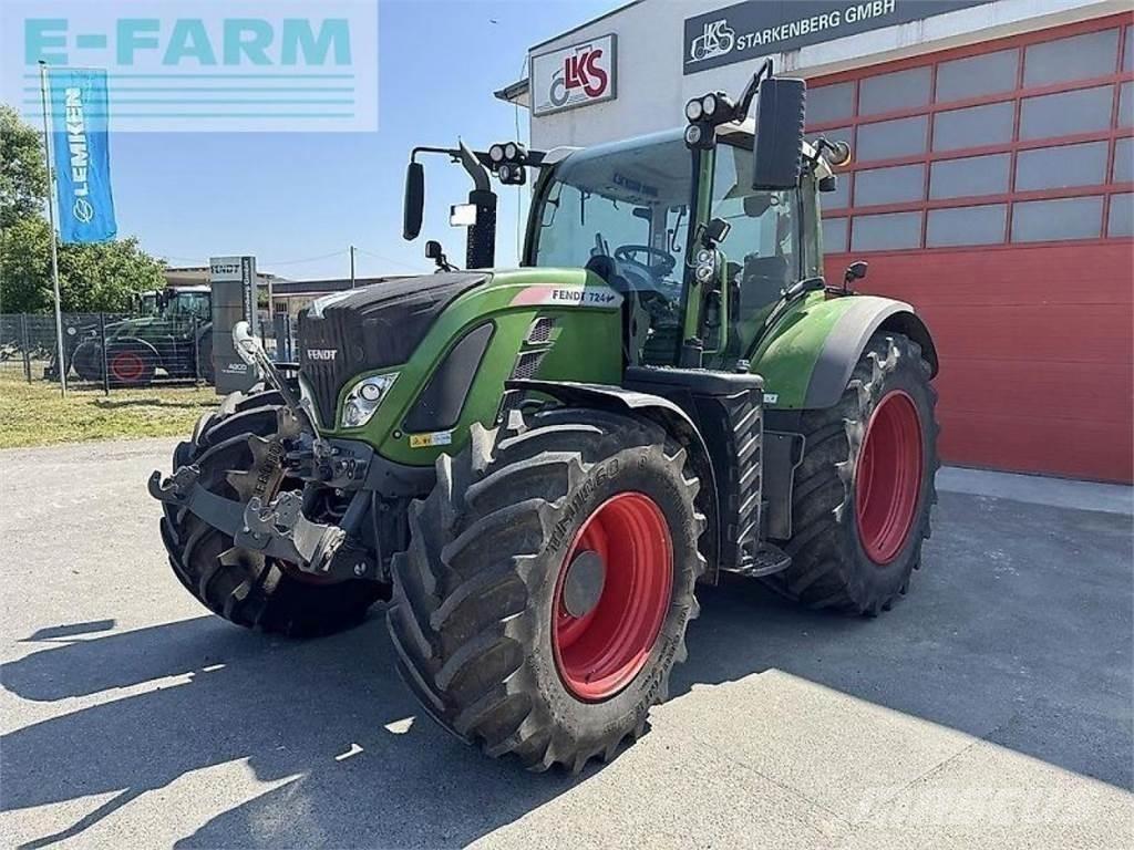 Fendt 724 s4 profi+ Traktorji
